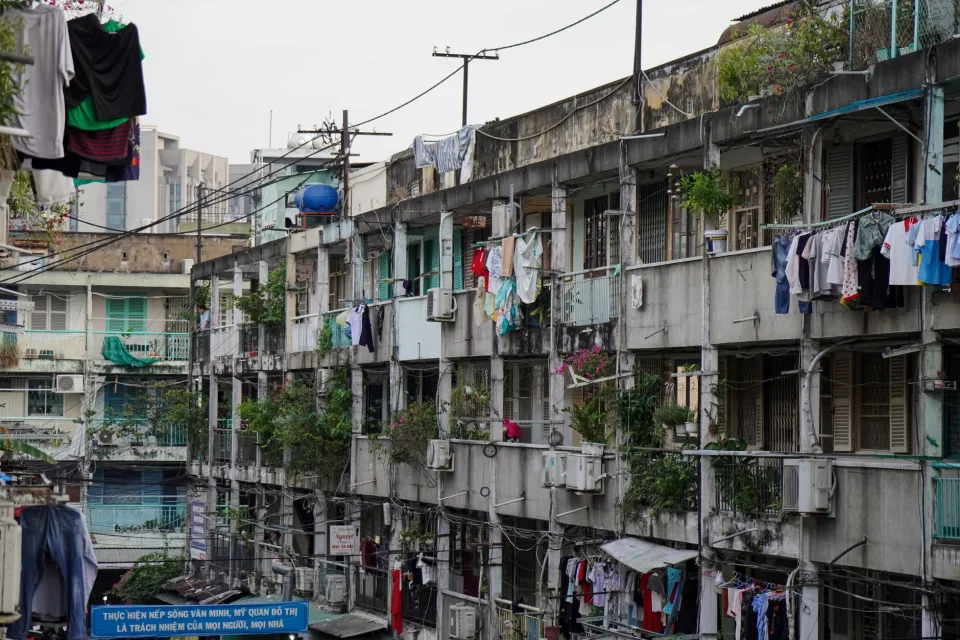 Đường vào khu dân cư